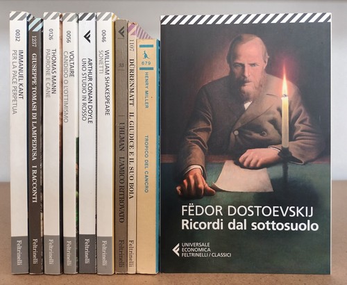 Lotto libri classici - lotto, 10