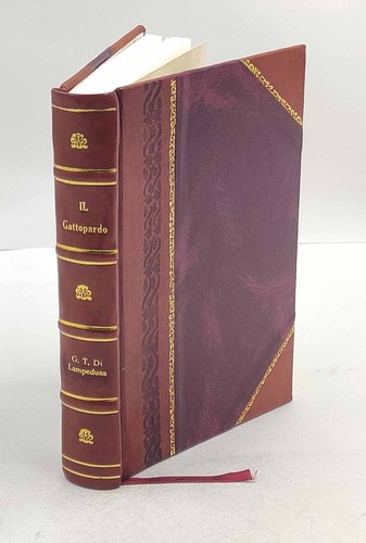 Gattopardo 1957 giuseppe - gattopardo,